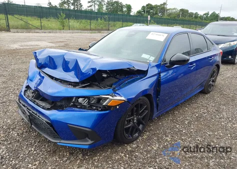 2024 Honda Civic Sport z USA, uszkodzony, nr VIN 2HGFE2F51RH540011
